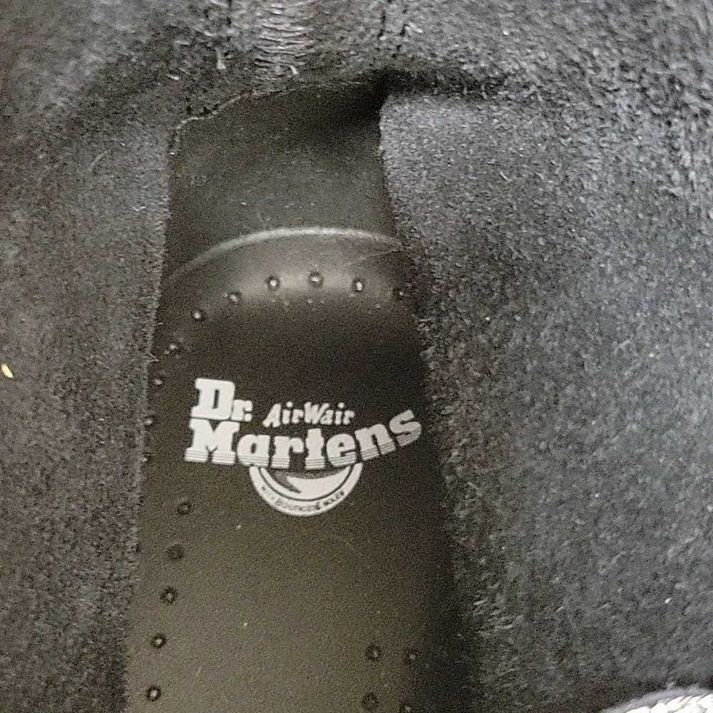 Dr. Martens Silver Glitter, women's Boots 6 air cushion sole grunge goth